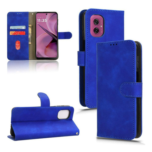 Funda Abatible Para Motorola Moto G55 5g Kickstand Cartera