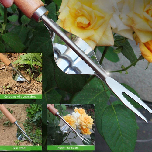 2 Piezas Herramienta Eliminación De Malas Hierbas De Jardín