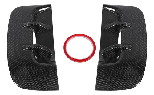 1 Par De Fundas De Ventilación Laterales De Fibra De Carbono