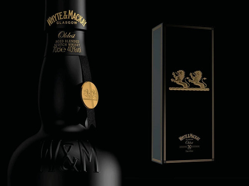 Imagen 2 de 5 de Whisky Whyte & Mackay Oldest 30 Años 700ml Estuche