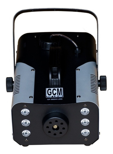 Imagen 2 de 2 de Máquina de humo GCM GF-900W-LED color gris/negro 220V - 240V