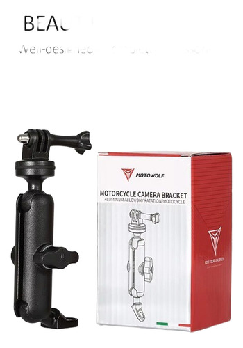 Soporte Camara Gopro Insta360 Moto Bicicleta Twowheels Mirrorset