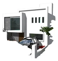 Comprar Planos Arquitectónicos Casa Habitación. Terreno 8 M X 18 M