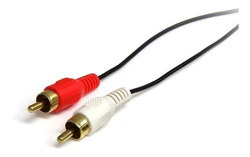Cable De Audio Startech.com Mu6mmrca 1.8 Metros Color Ne /v