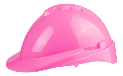 Casco Seguridad Libus Milenium Rosa Visor Transp Antirrayas