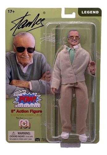 Figura de acción Mego Stan Lee Oficial Licenciado