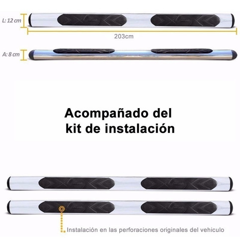 Estribos Oval Cromado Bepo P/ Chevrolet S10 2013 2018 2019