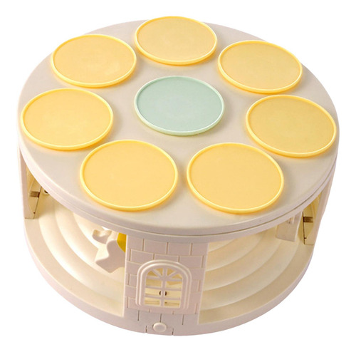 Mesa Giratória De Sobremesa Titular De Cupcake De Carrossel