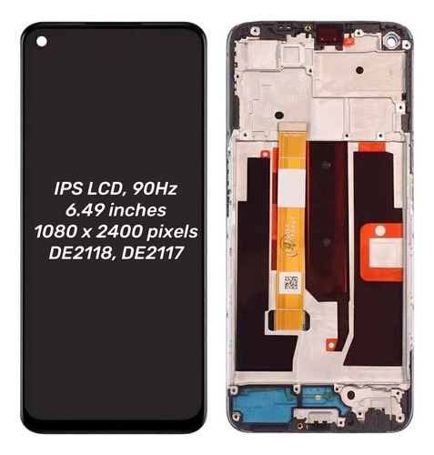 Pantalla Lcd Con Marco For Oneplus Nord N200 5g Dde2118