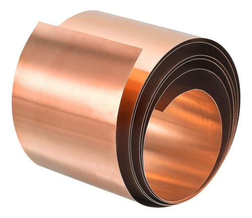 Rolo De Folha De Cobre Tira De Cobre Vermelha Ultrafina De D