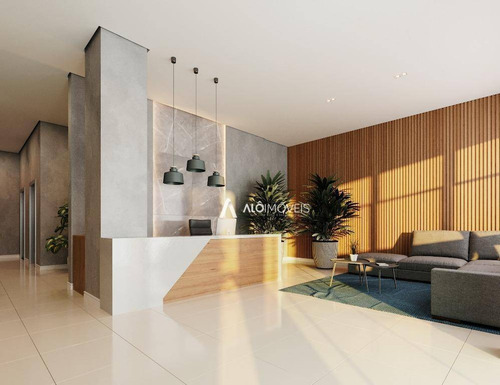 Apartamento Com 1 Dormitório À Venda, 31 M² Por R$ 230.764,75 - Portão - Curitiba/pr - Ap0348