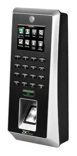 Imagen 2 de 9 de Combo Control De Acceso Biométrico Reloj F21 Lite Zkteco