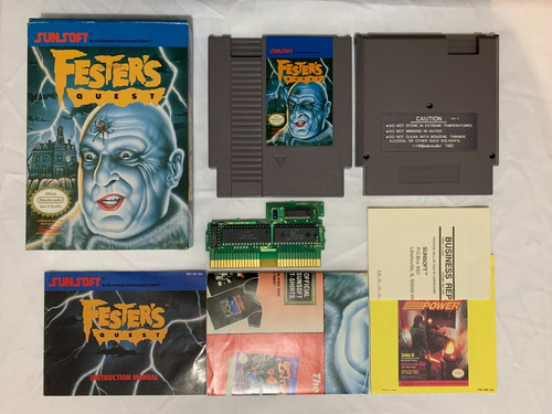 Fester's Quest Completo Para Nintendo Nes (Usado)