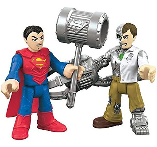 Fisher-price Imaginext Dc Super Friends, Superman & Metallo