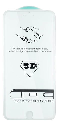 Vidrio Protector Ceramico Flex Blanco Para Samsung J7 Prime