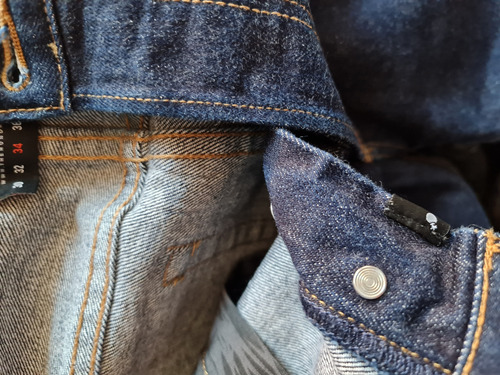 Jeans Selvedge Denim Indigo The Hundreds (Usado)