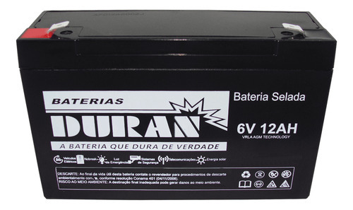 Bateria Selada 6v 10ah Brinquedo Carrinho Elétrico Briquedo