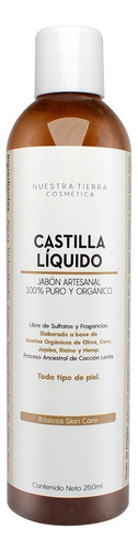 Jabón Líquido De Castilla 100% Puro Orgánico Neutro