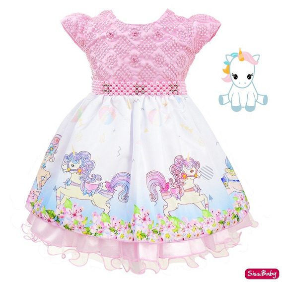 vestido de unicornio bebe