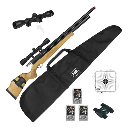 comprar Carabina Pressao Artemis M22 Uller-luneta Vector Optics 4x32