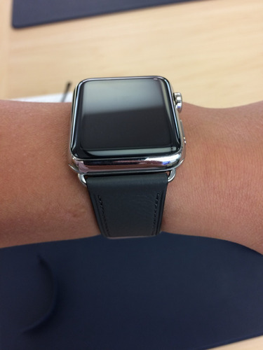 Correa Apple Watch Cuero Genuino Cómodo