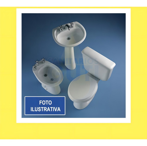 Inodoro Largo De Apoyo Blanco Ferrum Andina Sanitarios Baño