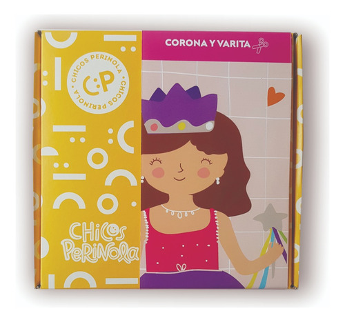 Kit Hago Mi Corona Y Varita De Princesa Juego Arte Infantil