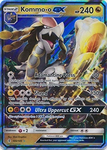 Pokémon Kommo-o Gx 100/145