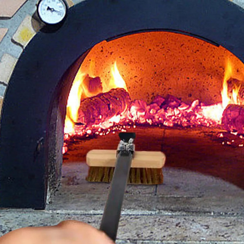 Q Cepillo Para Horno De Pizza, Cepillo Limpiador De Parrilla