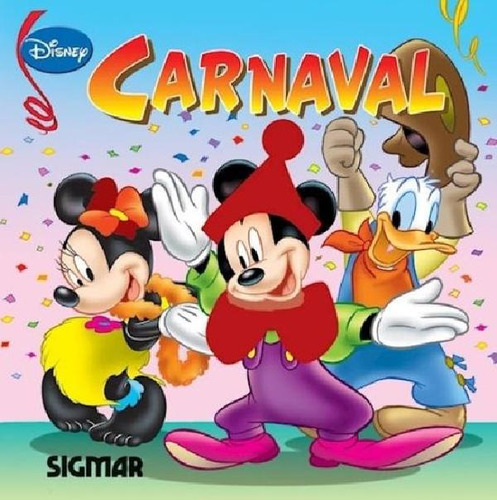 Libro - Brillitos Disney Carnaval