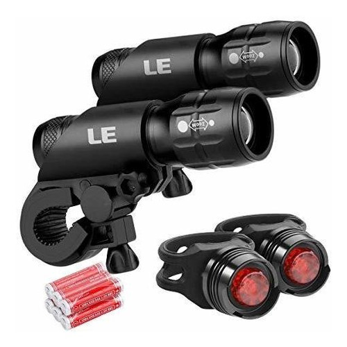 Le Led Bike Lights Set, Cyclingheadlights Y Faros Traseros P