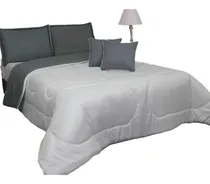 Comprar Plumón Edredón Doble Faz Cama King 5piezas