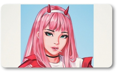 Mousepad Xl 58x30cm Cod.482 Anime Zero Two Darling In The Fr