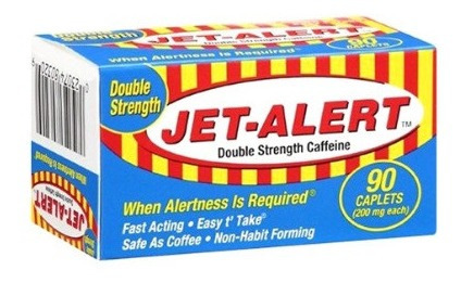 Jet Alerta Caffeine 200 Mg Jet Alert Doble Fuerza 90 Tabs