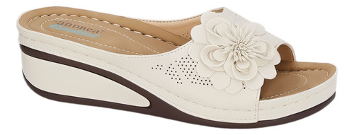 Zapato Casual 82334qve Transpirable Flor Elegante Chic