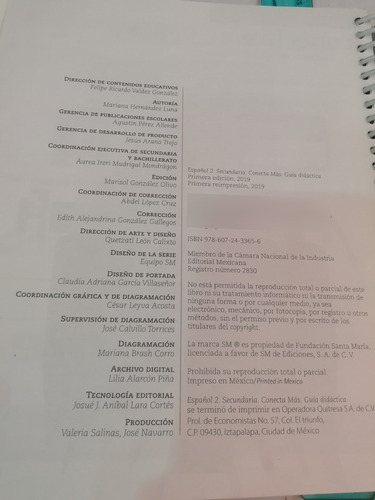 Español 2 Mariana Hernandez Sm (Usado)