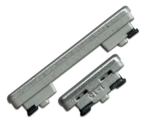Set Boton Encendido Volumen Compatible Samsung Galaxy S21 Fe Plateado