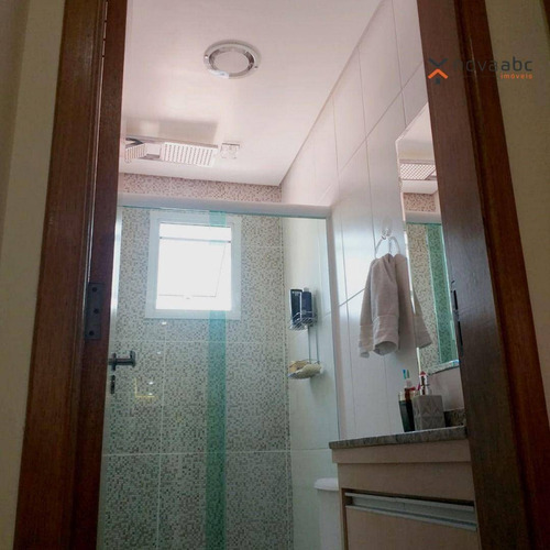 Imagem 29 de 30 de Cobertura Com 2 Dormitórios À Venda, 53 M² Por R$ 500.000 - Vila Alzira - Santo André/sp - Co1127