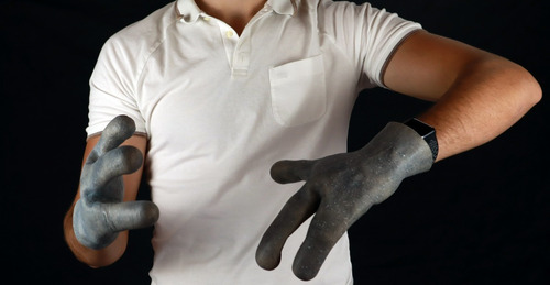 Imagen 7 de 7 de Manos De Látex Alien Extraterreste Alien Hands