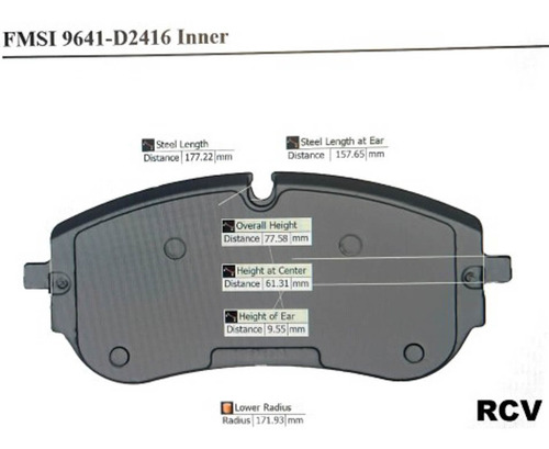 Balatas Disco Del Para Land Rover Range Rover Evoque 2021