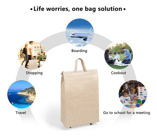 Bolsa De Viagem Bolsa De Armazenamento Dobrável Non Woven Ar