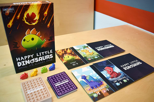 Juego De Mesa Unstable Games Happy Little Dinosaurs Inglés