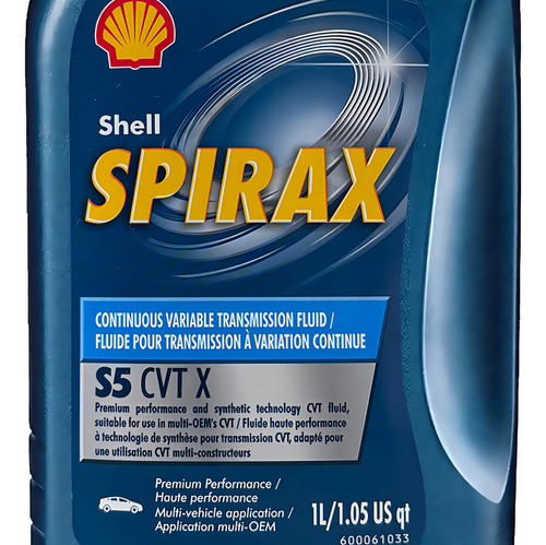 Oleo De Cambio Transmissao Automatica Shell Spirax S5 Cvt