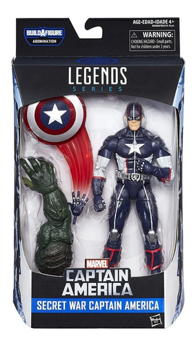 Marvel Legends Series Secret War Capitán America 15cm