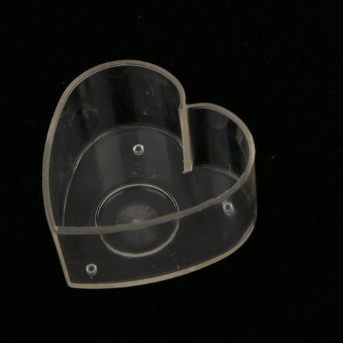 Copos Tealight Ouvir 4x2cm Coração