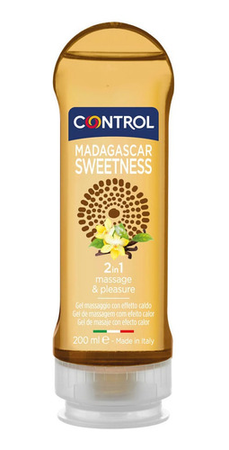 Gel De Masaje Control 2 En 1 Madagascar Sweetness X 200 Ml