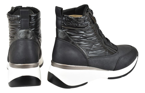 Zapatillas Bota De Mujer Pre Ski Acordonada Con Cierre