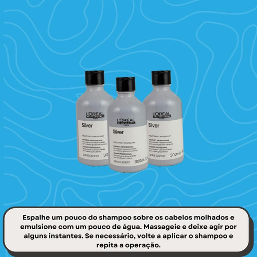 L'oréal Professionnel Silver Kit 3 Shampoo 300ml