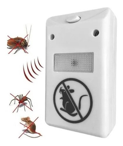 Repelente Ultrasonido De Ratones Insectos/ Smart Business