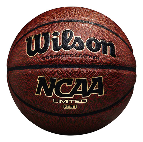 Wilson, Basketball Ncaa Limited - Talla 29.5 Pulgadas,ofici. Color Marrón